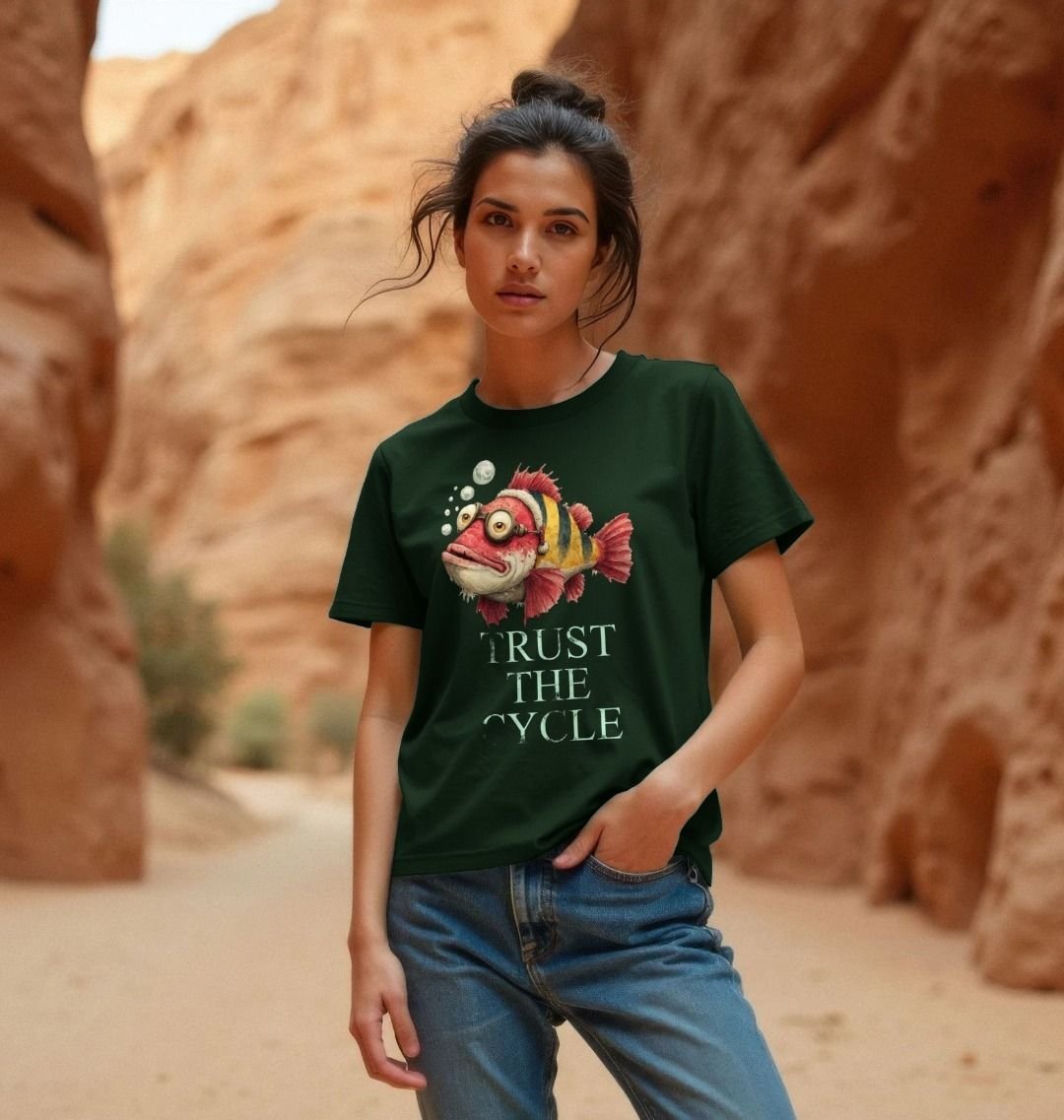 Trust the cycle women tee