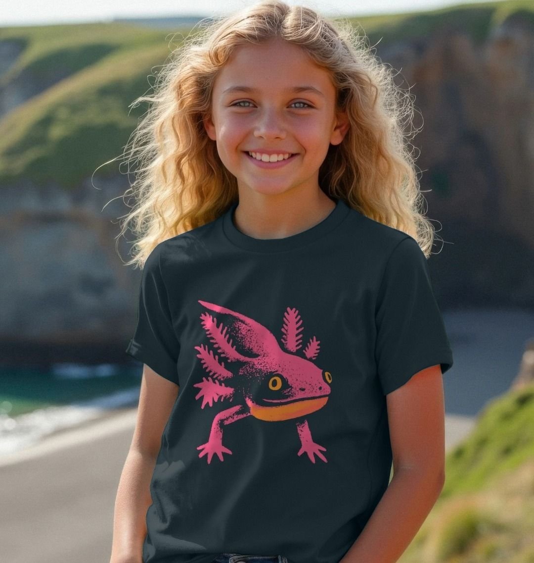 Neon Axolotl